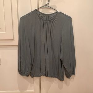 Pleated Everlane Blouse